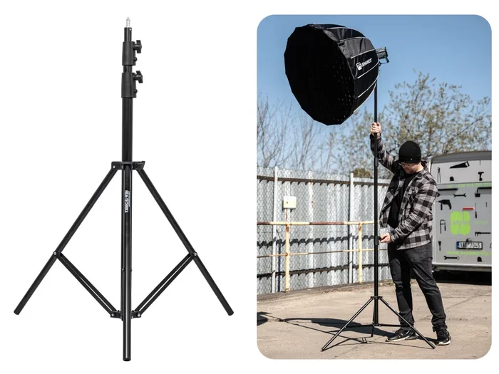 2,6 Meter Lampenstativ (Tragfähigkeit 10 kg)