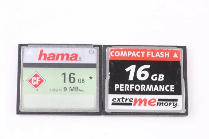2 Stuck CF-Karten 16GB