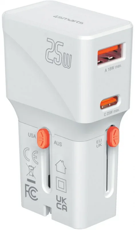 4smarts Nomad Pocket 25W Weltreiseadapter