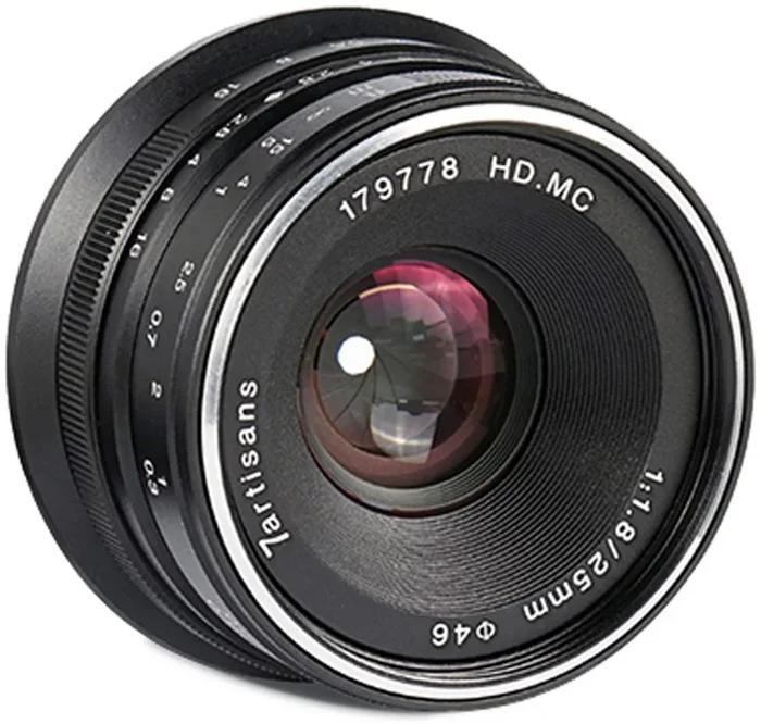 7Artisans 25mm f1,8 Sony E-Mount