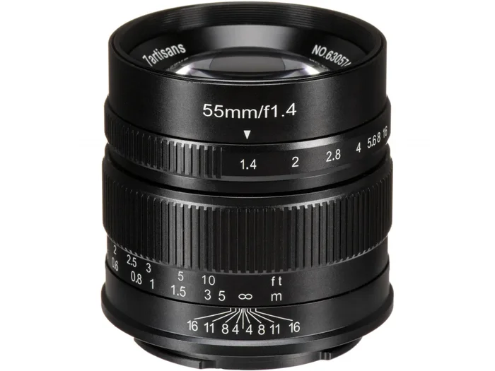 7Artisans 55 mm f/1,4 APS-C-Objektiv (Micro 4/3)