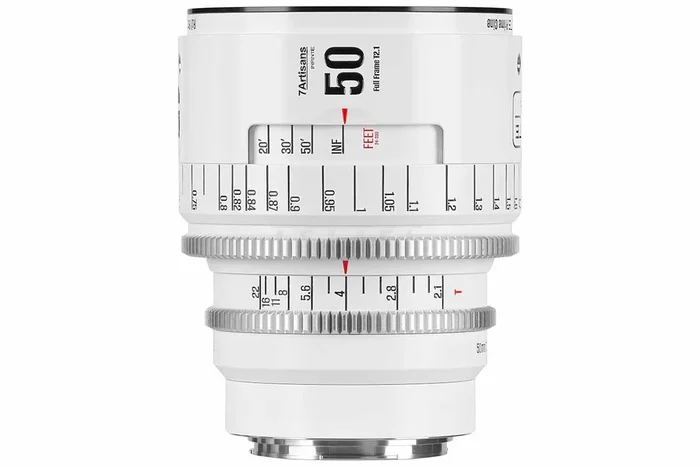 7Artisans Infinte 50mm T2.1 für EF, weiß