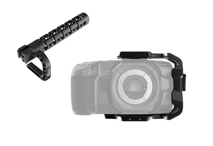 8Sinn BMPCC 4K/6K-Half Cage + Topgriff Basic – Opb
