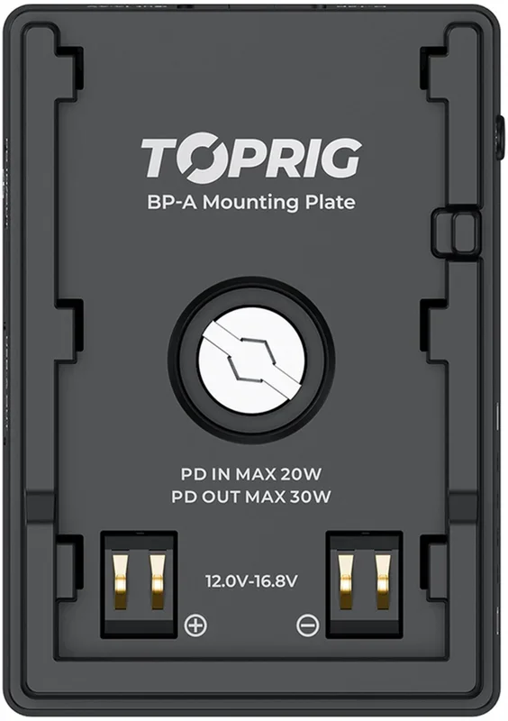 Accsoon Toprig BP-A Akkuplatte