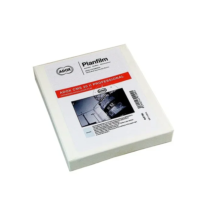 ADOX CMS 20 II 10,2×12,7 CM (4×5 INCH) / 25 Blatt