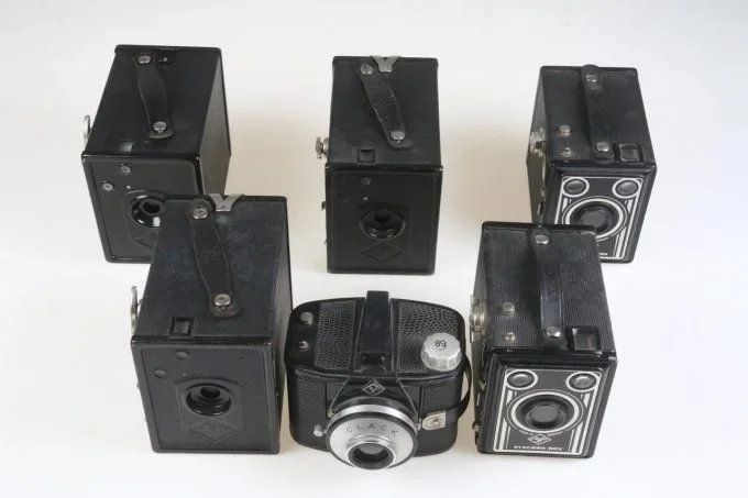 Agfa Kovolut diverse Box Kameras – 6 Stück
