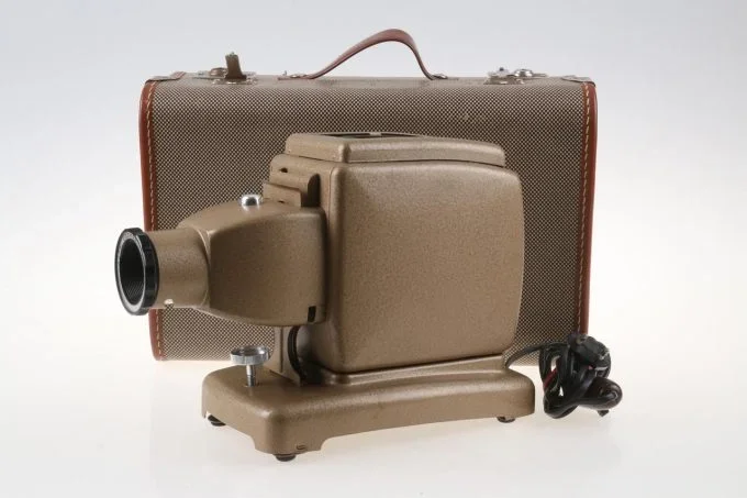 Agfa Opticus mit Agomar 85mm f/3,5 – Diaprojektor