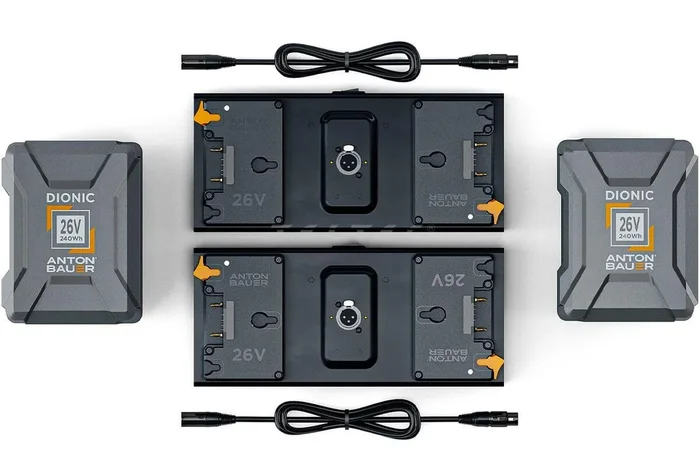 Anton Bauer Dionic 26V 240Wh Battery set (2x)