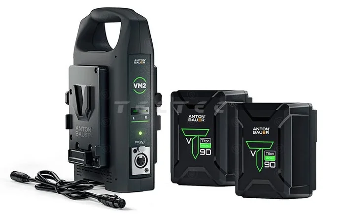 Anton Bauer Titon Micro 90 V-Mount, Battery and Charger Kit