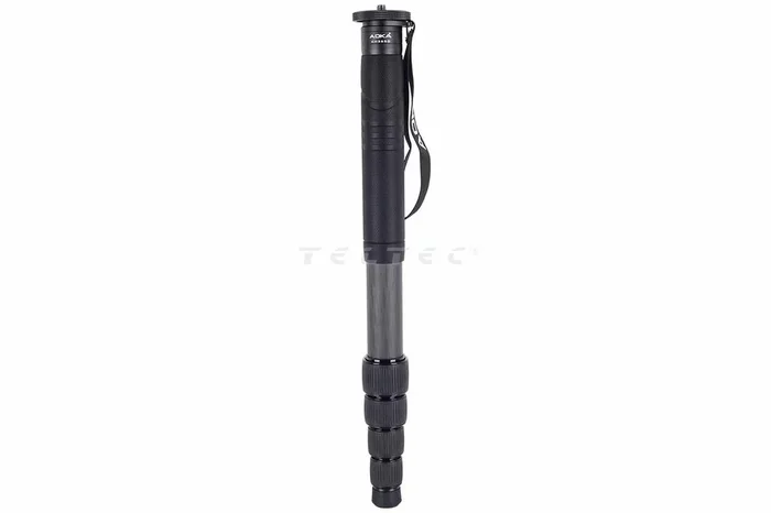 AOKA KM365C Carbon Einbeinstativ, schwarz