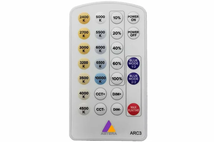 Astera IR-Fernbedienung (White Remote)