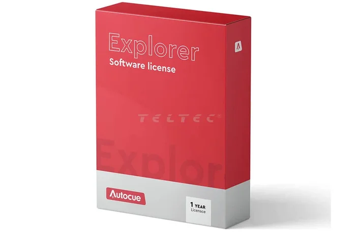 Autocue Explorer software license pack, 1-year entitlement