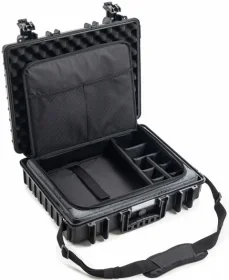 B&W Koffer mit Fototasche Typ 6040 schwarz