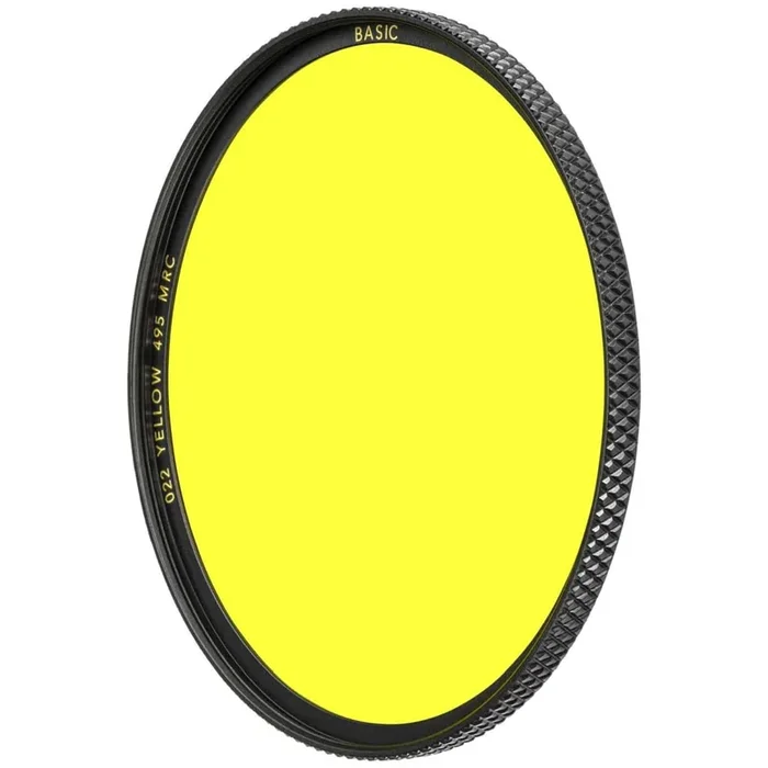 B+W BASIC 022 Gelbfilter MRC 49 mm