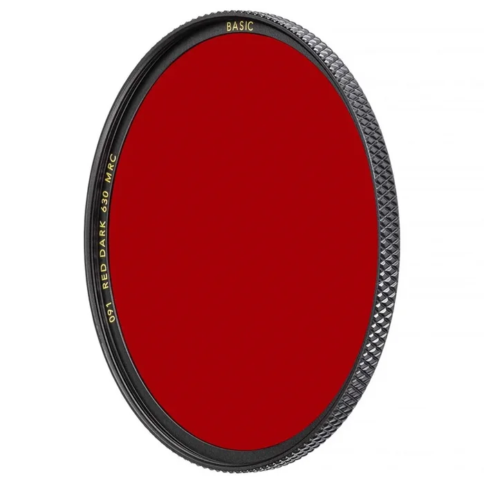 B+W BASIC 091 Rotfilter dunkel MRC 82 mm