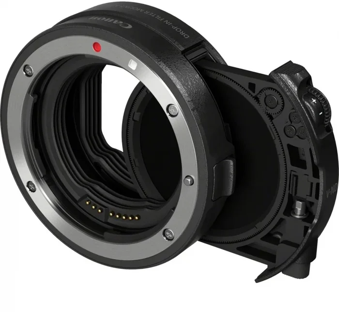 Canon Bajonettadapter EF-EOS R mit Einsteckfilter (V-ND)