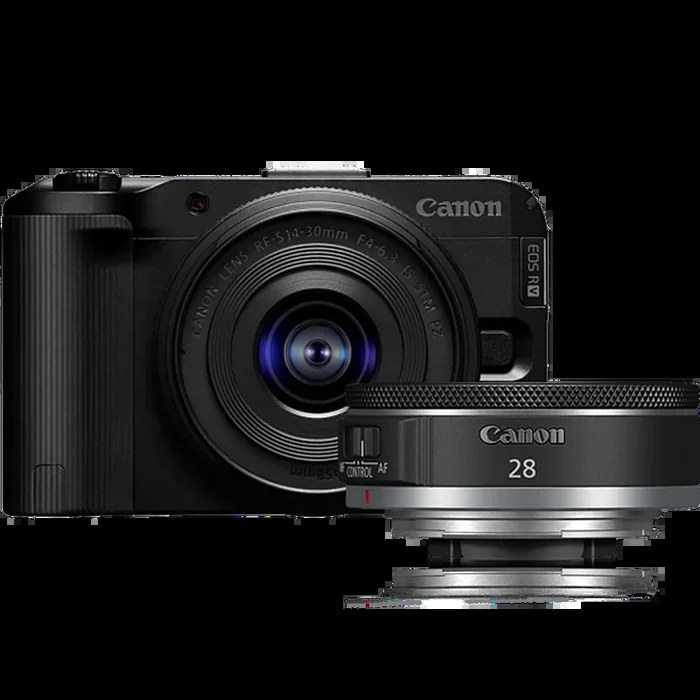 Canon EOS R50 V + RF-S 14-30mm F4-6.3 IS STM PZ + RF 28/2.8 STM