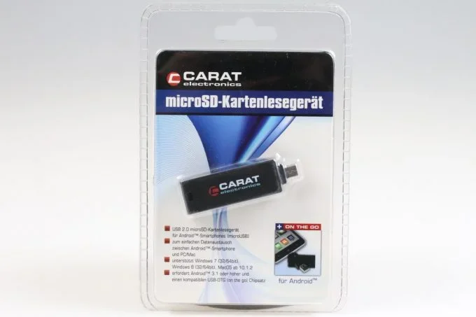 Carat – MicroSD Reader