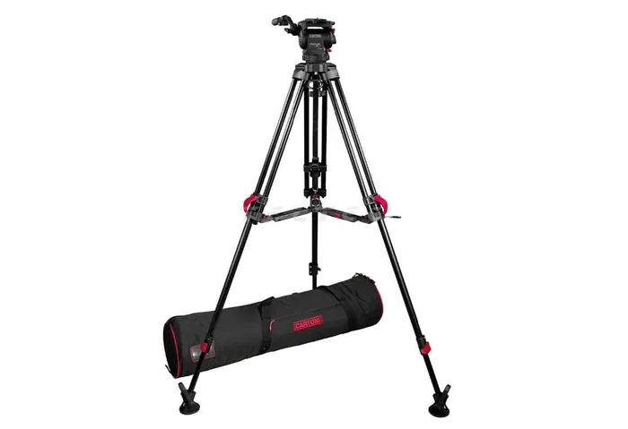 Cartoni Focus 8 – 2-Stage Red Lock ALU System KF08-RLM