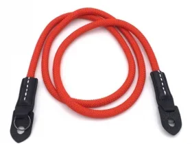 CARUBA Kameragurt Climbing Rope Neckstrap rot