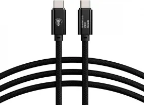 COBRATETHER Kabel USB-C/USB-C 0.5m schwarz