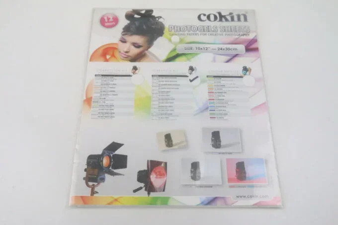 Cokin Blitzfilterfolien 12S.24x30cm Diffusionskit