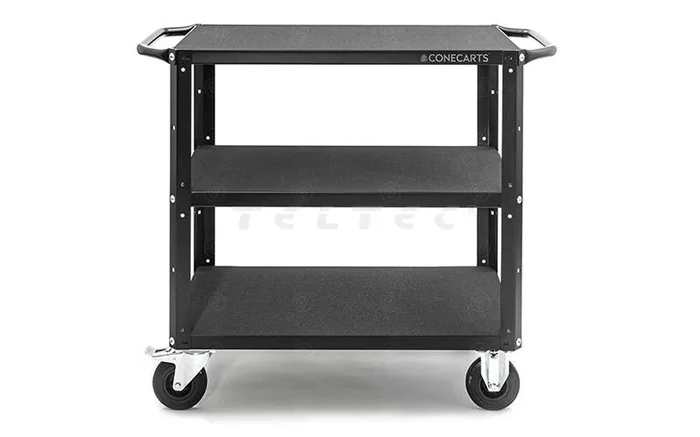 Conecarts Small – With Precut Foam, 3 Shelves