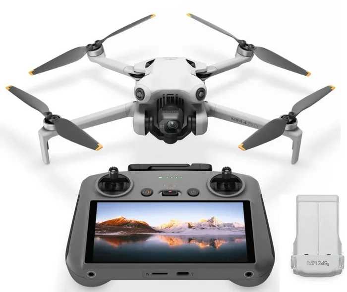DJI Mini 4 Pro + Smart Controller + Akku
