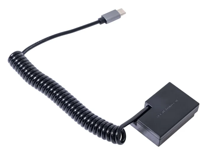 Dummy-Akku Canon DR-E18 (LP-E17) mit USB-C-Anschluss