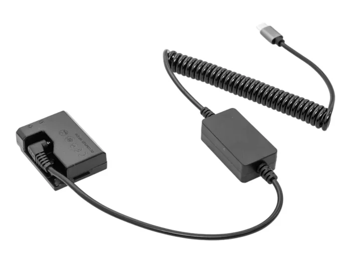Dummy-Akku Canon LP-E10 mit USB-C-Anschluss