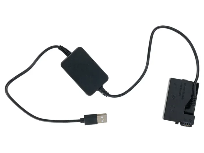 Dummy-Akku Canon LP-E8 mit USB-Anschluss