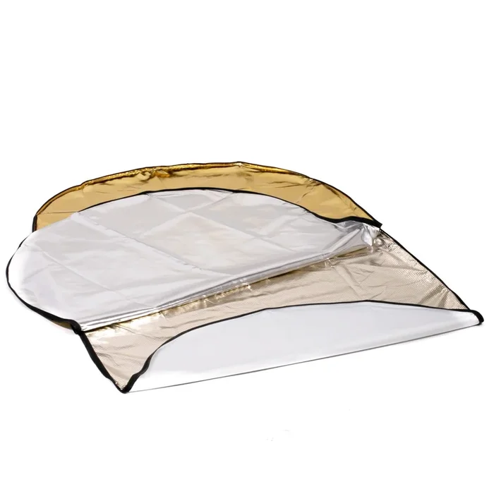 Falt-Reflektor Quenox 5-in-1 oval 110 x 170 cm Diffusor