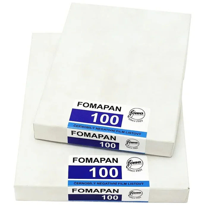 FOMA Fomapan 100 10,2×12,7 CM (4×5 INCH) / 25 Blatt