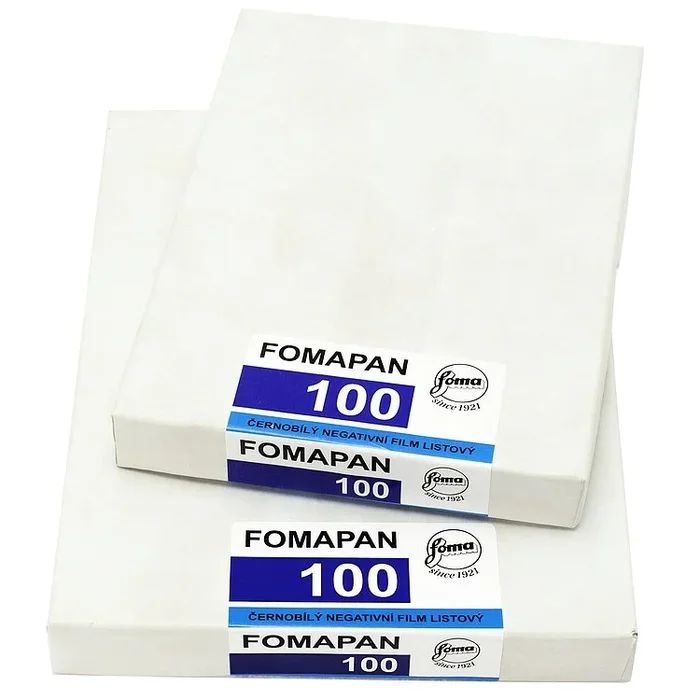 FOMA Fomapan 100 9×12 CM (3,55×4,72 INCH) / 50 Blatt