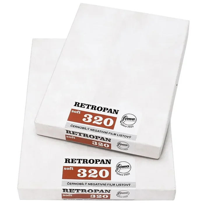 FOMA RETROPAN 320 soft 10,2×12,7 CM (4×5 INCH) / 50 Blatt