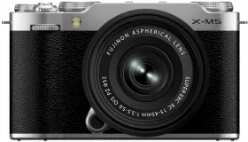 FUJI X-M5 Kit mit XC 15-45mm silber (mit Zugabe)