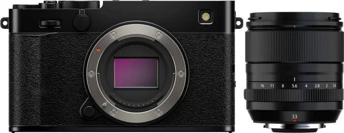 Fujifilm X-E5 Schwarz + XF 33mm f1,4 R LM WR