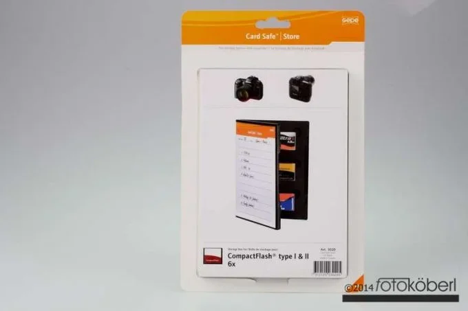 GEPE Cardsafe für 6x CF Karten