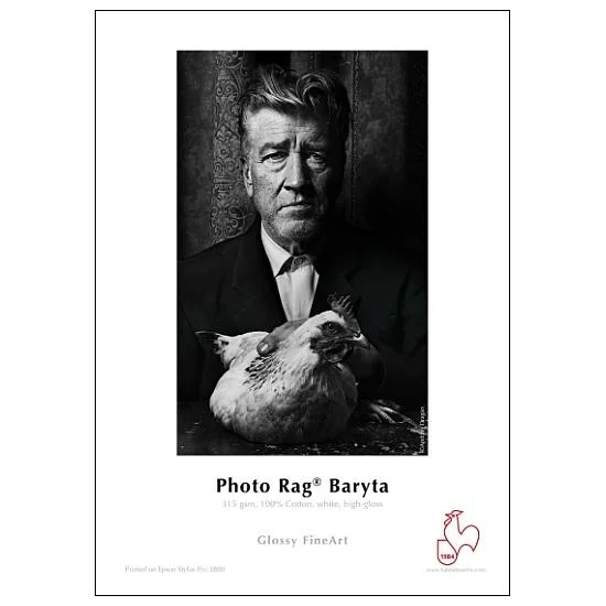 Hahnemühle PhotoRag Baryta 315g/m² A3+ 25 Blatt