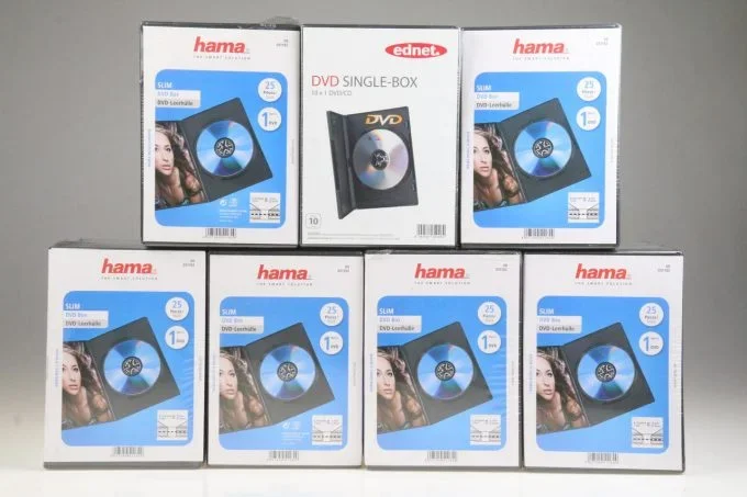 Hama DVD Boxen – 160 Stück