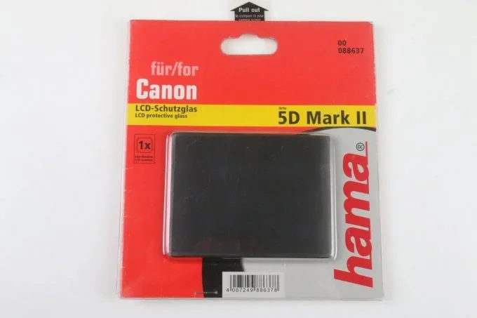 Hama LCD Schutzglas für Canon 5D III