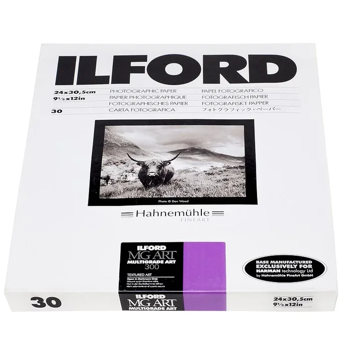 ILFORD MULTIGRADE ART 300 – Totmatt (Baryt) 50,8×61 CM (20×24 INCH) / 15 Blatt – Gradation: variabel