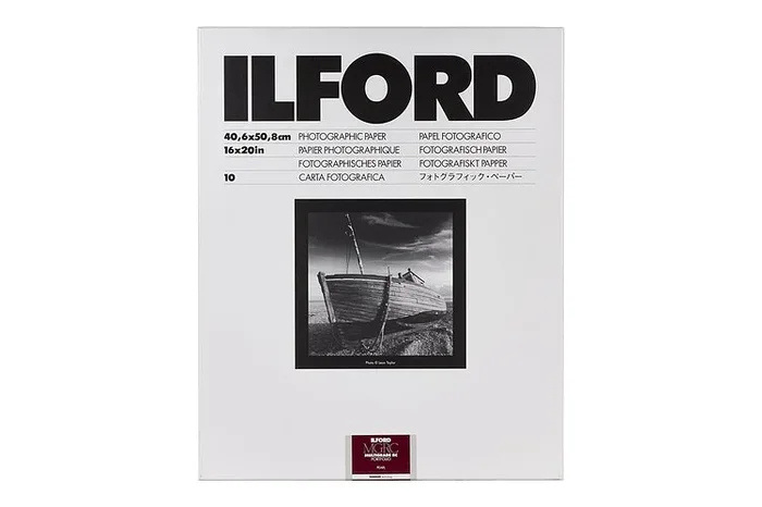 ILFORD Portfolio RC 1K – Hochglnzend (PE) 40,6×50,8 CM (16×20 INCH) / 10 Blatt – Gradation: variabel