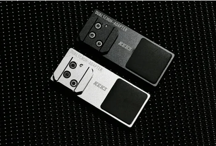 KEKS DUAL (Double Shoe Adapter)- schwarz