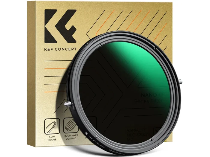 KF Concept Nano-D variabler ND2-32 + CPL 2in1 Filter (49mm) KF01.2400
