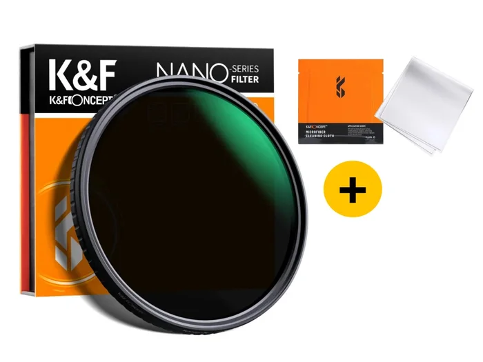 KF Concept Nano-X (hochwertiger) variabler ND32-ND512-Filter (49 mm)