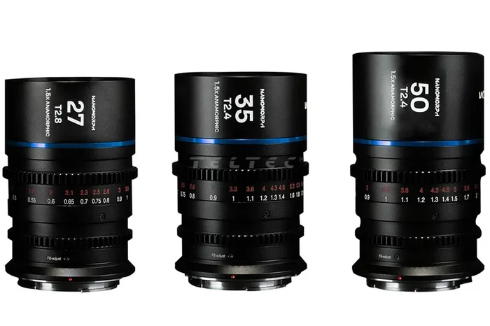 LAOWA Nanomorph S35 Prime 3er Set L-Mount blau