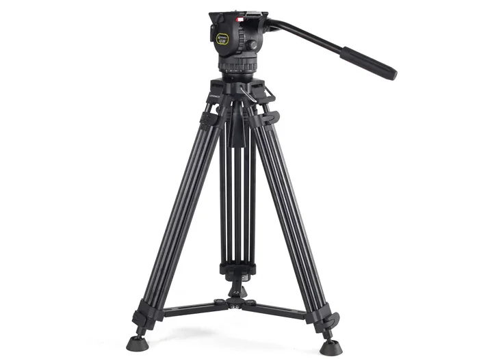 LENSBOT LS-X5 professionelles Videostativ mit Fluidkopf
