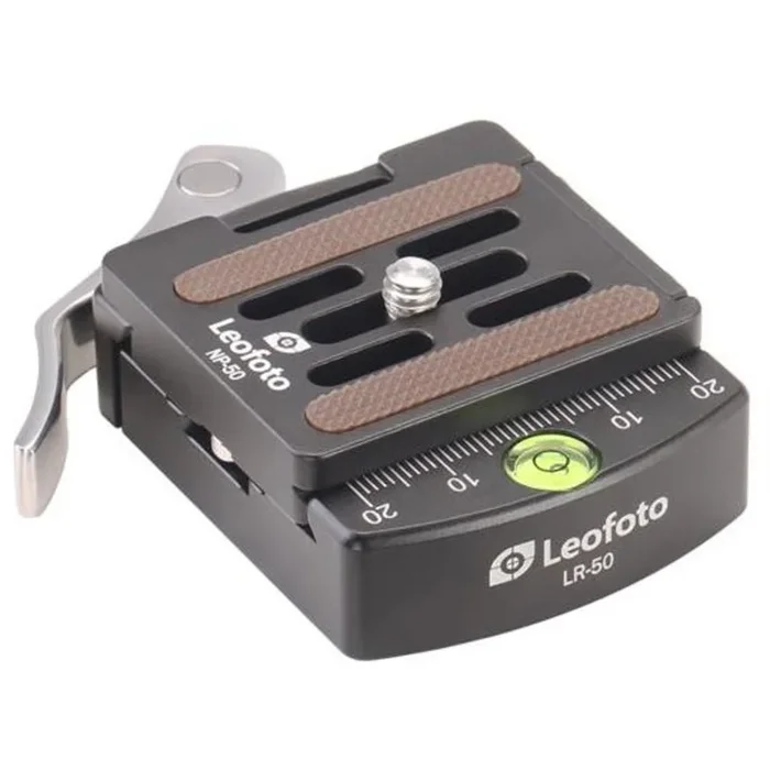 Leofoto LR-50 Hebel Schnellspanner + NP-50 Arca-Swiss Platte, 50mm