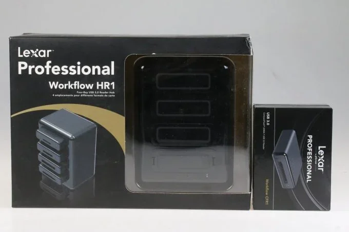 Lexar Workflow HR1 Station mit HR1